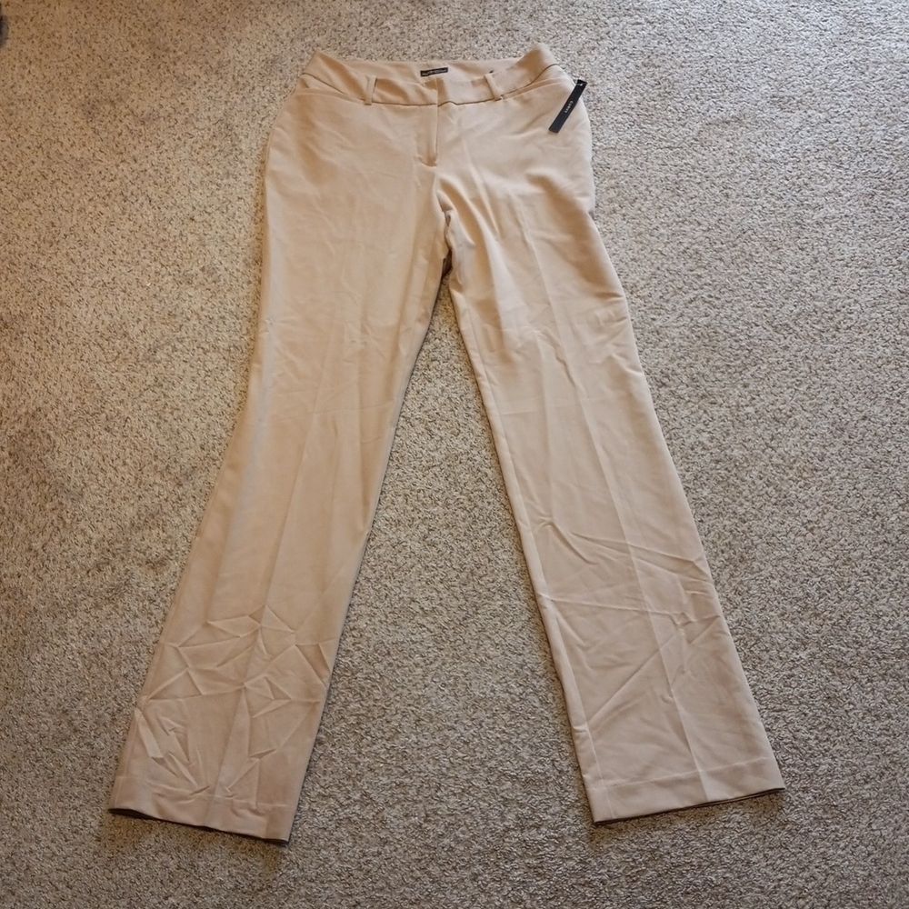 NWT Worthington 4Long curvy fit tan perfect trousers, $68.00